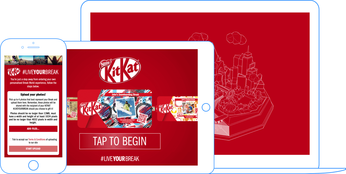 Project was implemented across multiple devices in website and App form